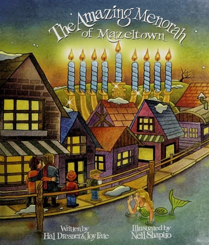 Cover of Magical menorah of Mazeltown