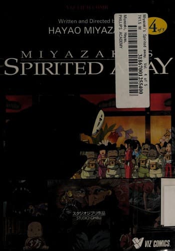 Cover of Miyazaki's spirited away