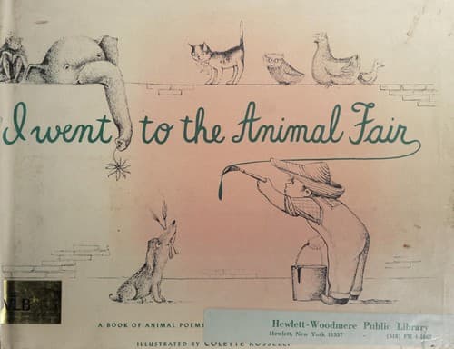 Cover of I went to the animal fair
