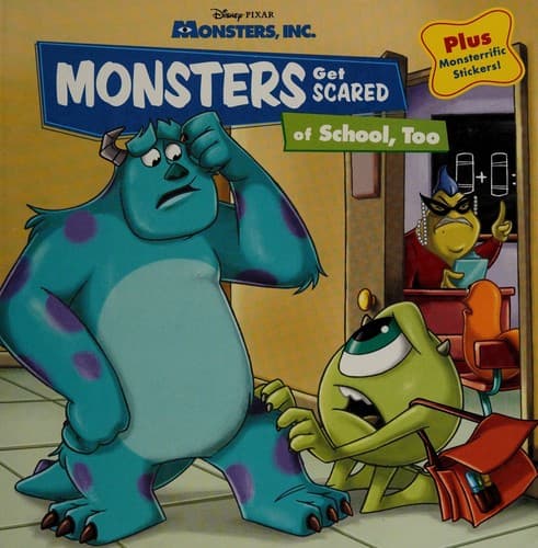 Cover of Monsters get scared of school, too
