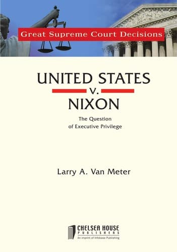 Cover of United States v. Nixon
