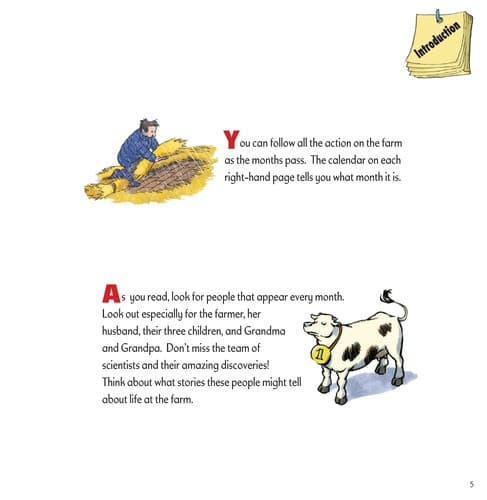 Cover of A year at a farm