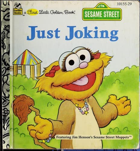 Cover of Just joking