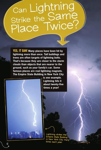 Cover of Can lightning strike the same place twice?