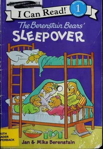 Cover of The Berenstain Bears' sleepover
