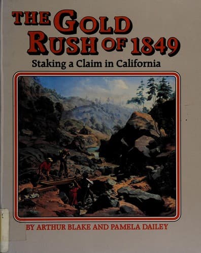 Cover of The gold rush of 1849