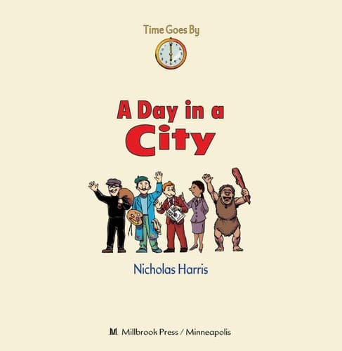 Cover of A day in a city
