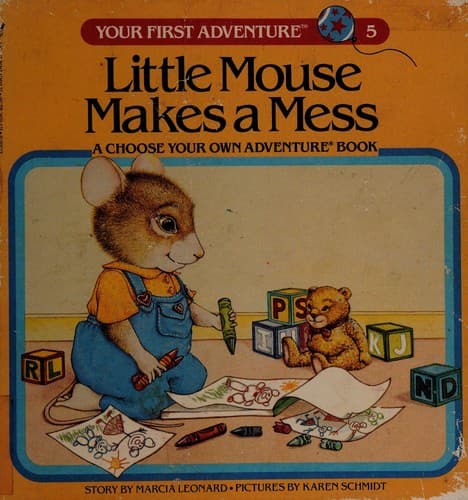 Cover of Little mouse makes a mess