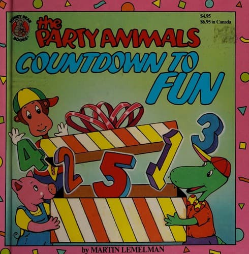 Cover of The Party Animals Countdown to Fun (Party Animals)