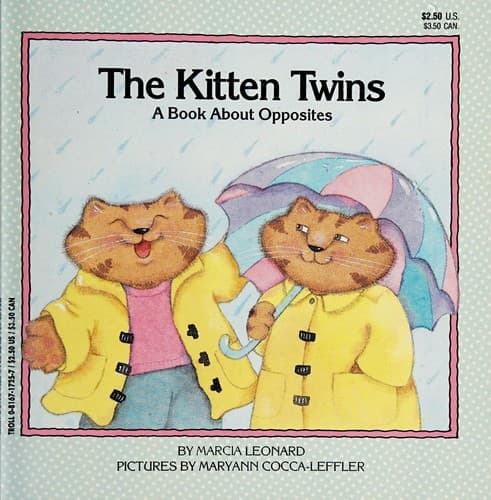 Cover of The kitten twins