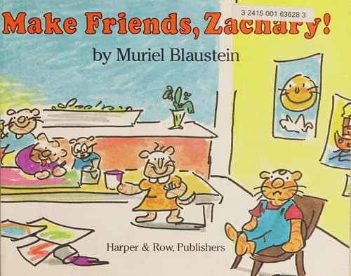 Cover of Make friends, Zachary!