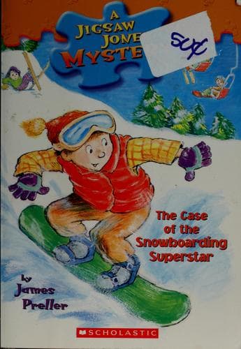 Cover of The case of the snowboarding superstar