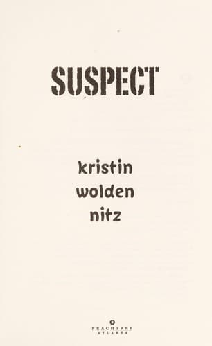 Cover of Suspect
